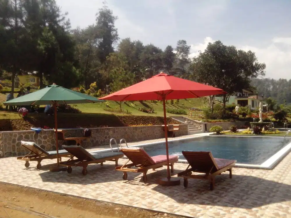 BS GRADE B KURSI KOLAM KAYU JATI BOGOR