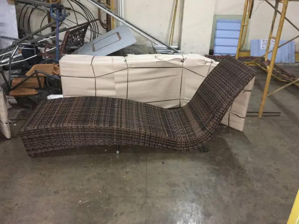 BS RS03 KURSI PANTAI OLAM RENANG ROTAN SINTETIS BOGOR