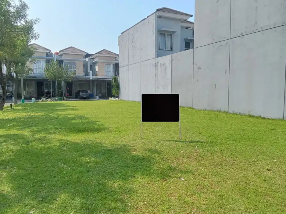 Dijual Cepat Tanah Kavling Hook Harga Bawah NJOP di Cluster Mississipi JGC Jakarta Timur