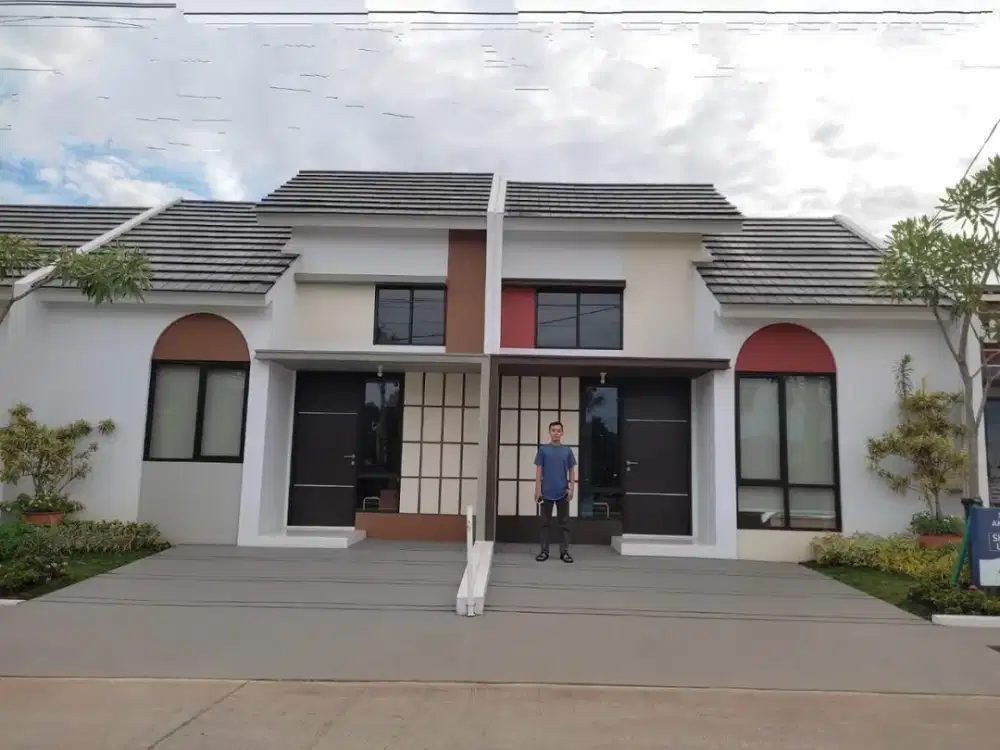 rumah di stasiun Parung Panjang cicilan 2 jutaan