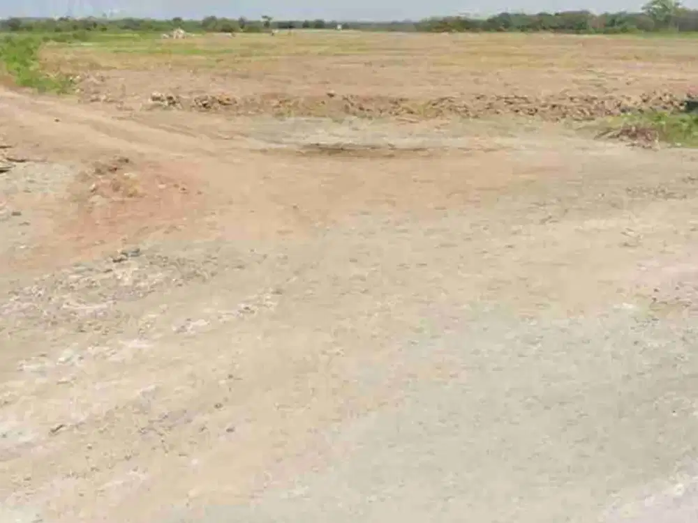 Dijual tanah zona industri sudah urug siap bangun di Kaliwungu Kendal