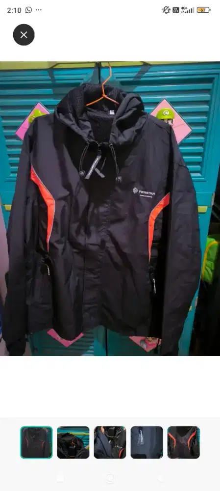 Jaket Motor Masih Baru Dan Belum Pernah Dipakai