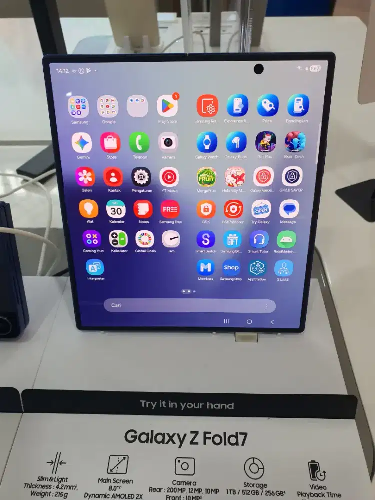 Samsung Z Fold7 (Free Aksesoris 1.5 juta + Free Proteksi 2 tahun)