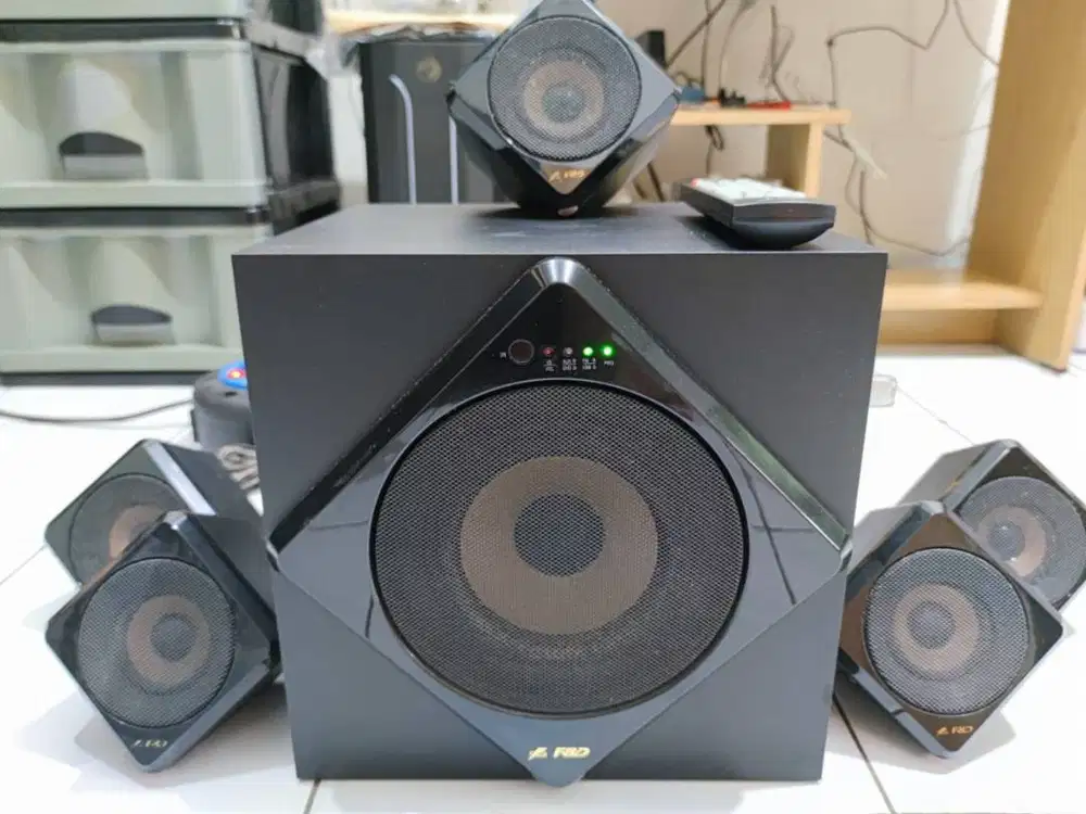 Speaker Fenda F&D F3333U, 5.1 80W RMS, USB/SD/Aux MP3 Playback, FM