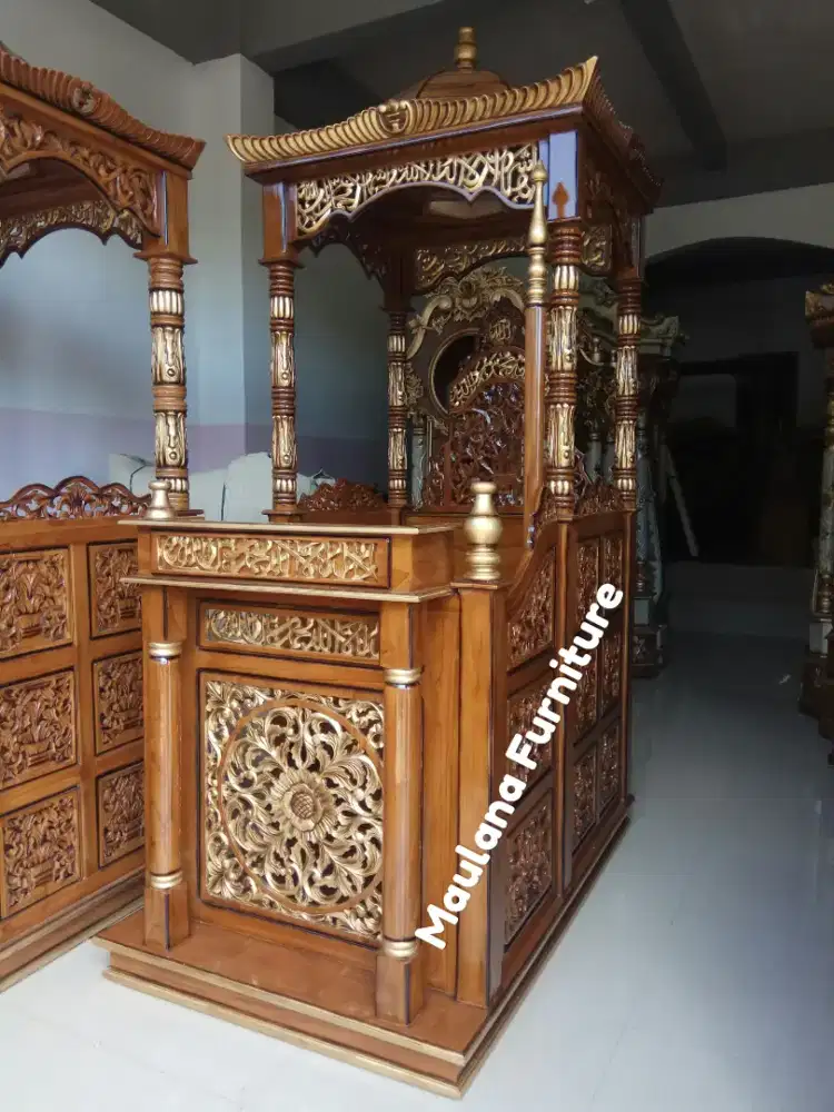 Mimbar masjid podium kantor presiden ready toko jakarta