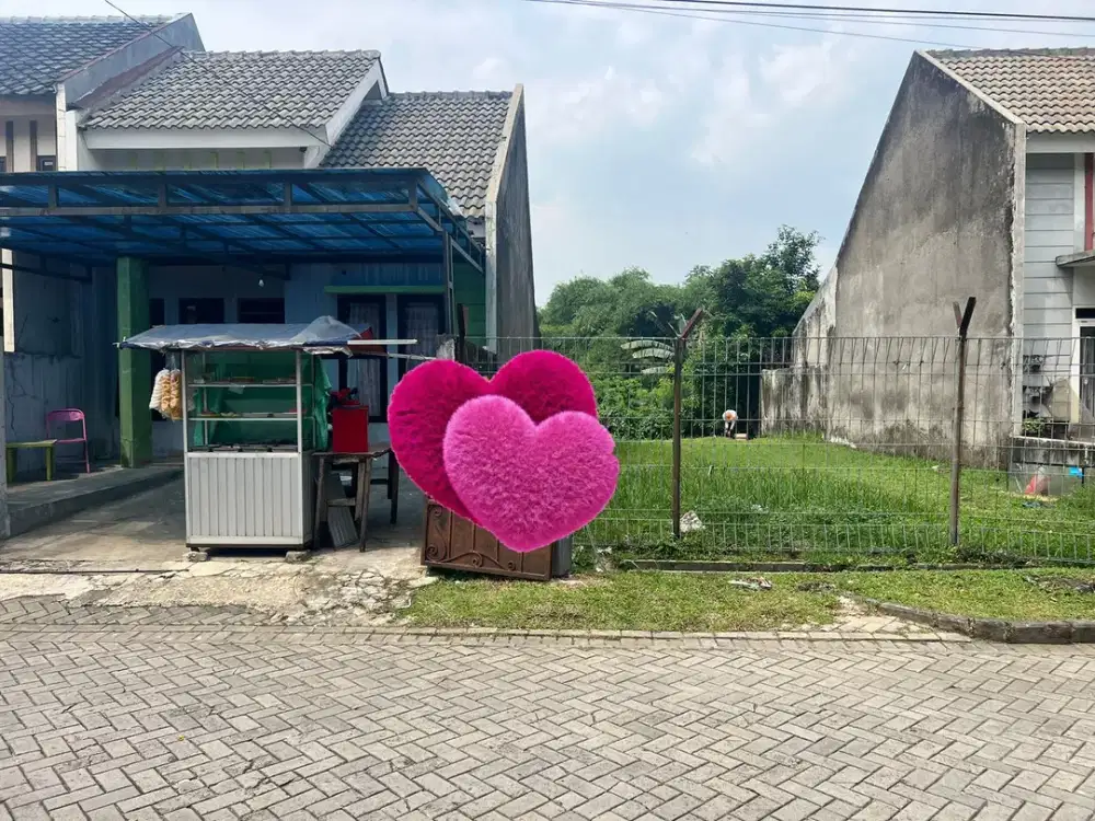 Dijual tanah kavling siap bangun di Kemang Regency.