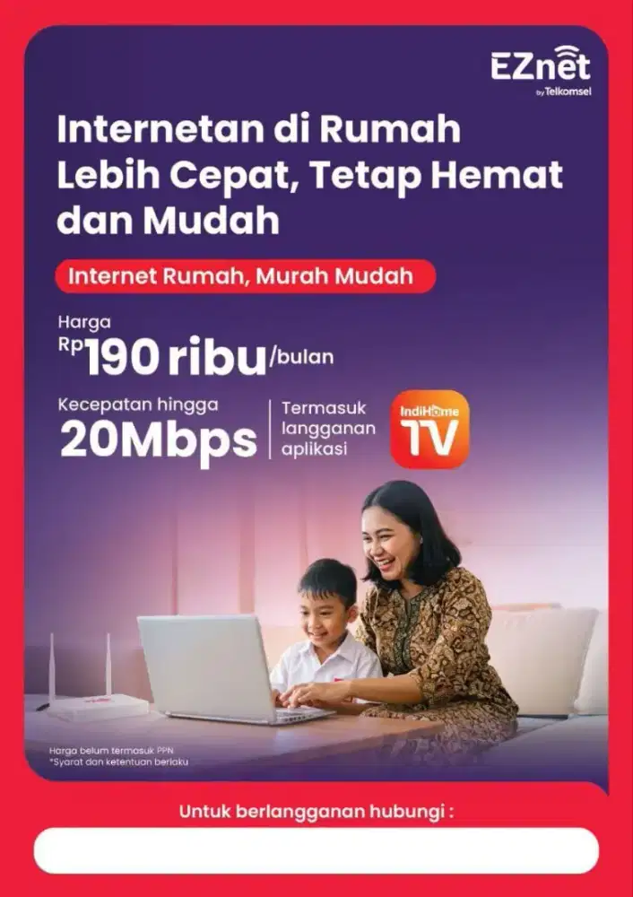 Jasa Pemasangan WIFI INDIHOME