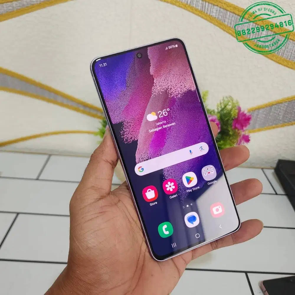 samsung s23 fe 256gb sein lengkap mulus ori