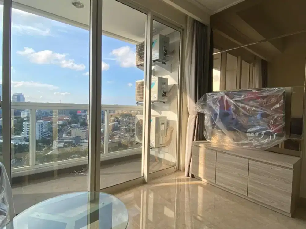 Dijual Apartemen Menteng Park Jakarta Pusat Rapih Full Furnish View Monas