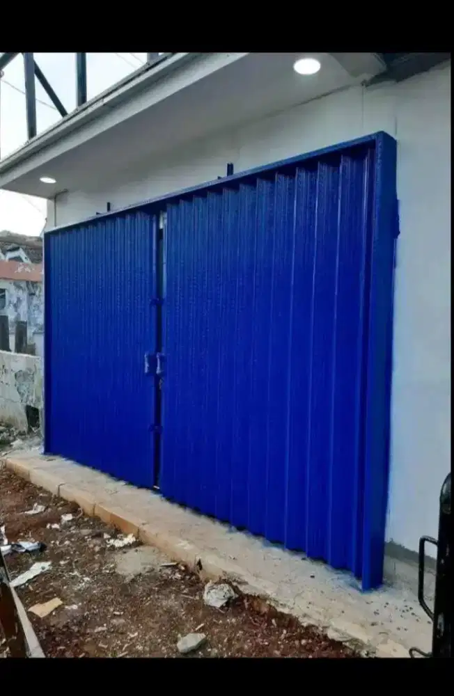 Rolling door folding gate rolling door murah