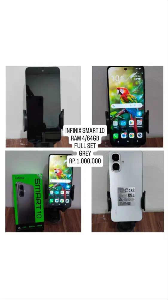 Infinix Smart 10 – RAM 4/64GB