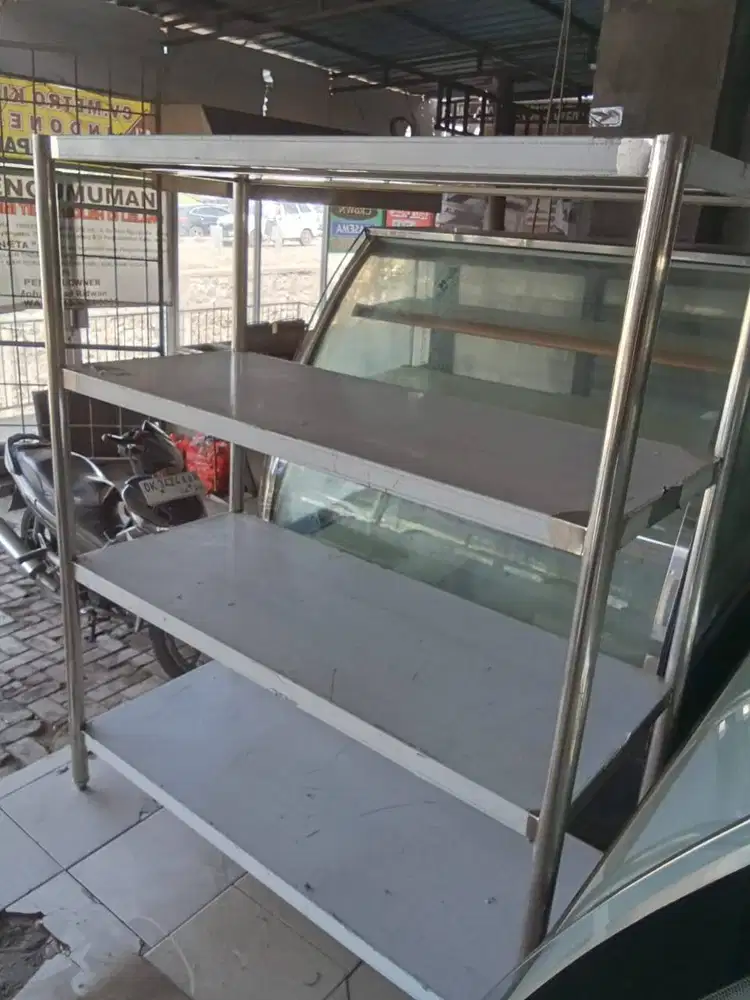 Stainless  Steel 201    Rack 4 Tiers  atau Rack  4 level