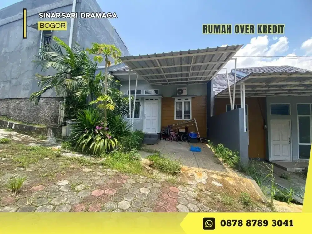 Jual Take Over rmh 69JT di San Dramaga Village Bogor dkt Kampus IPB