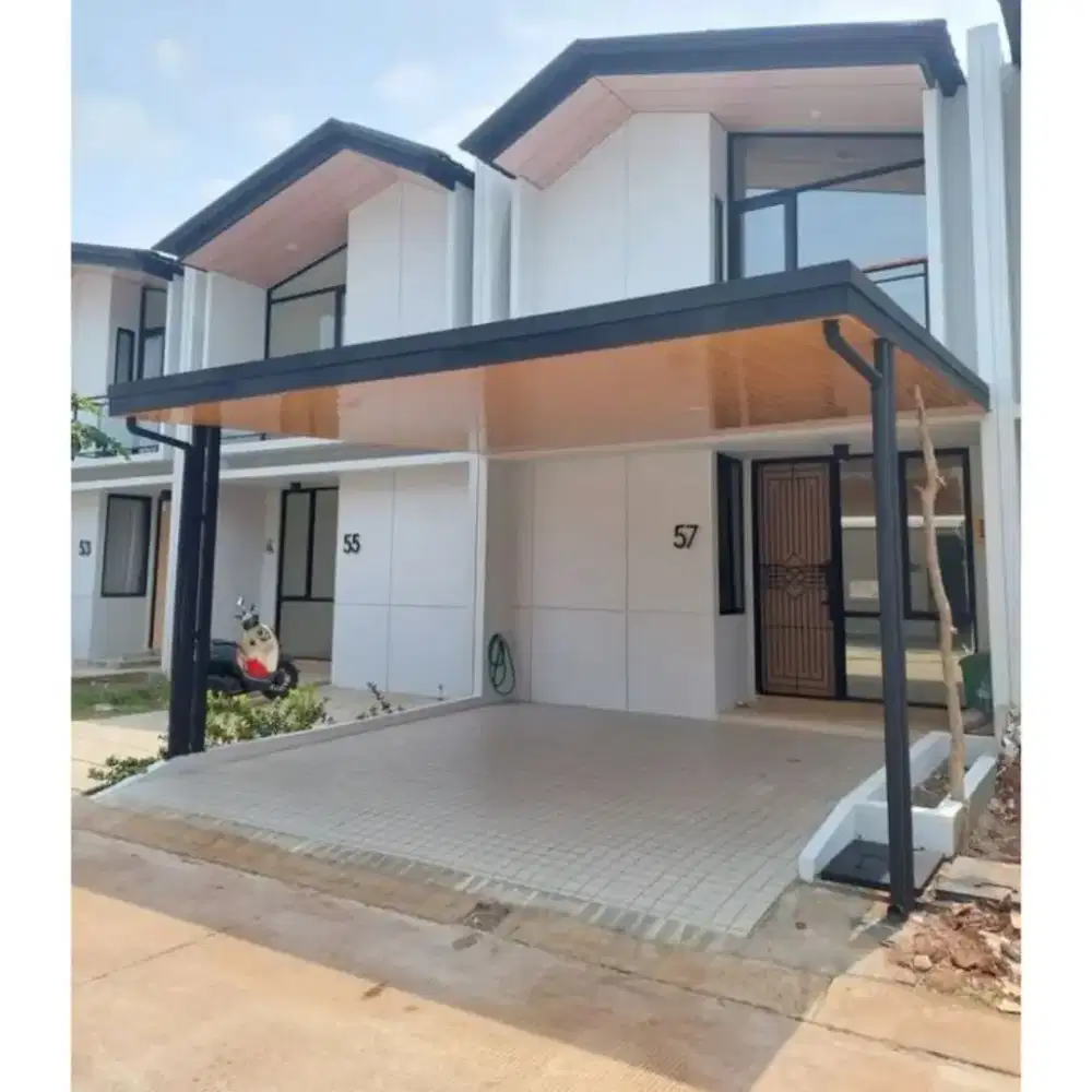 kanopi minimalis atap alderon plafon pvc modern