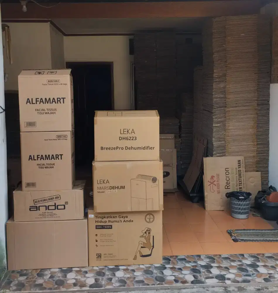Kardus bekas berkualitas