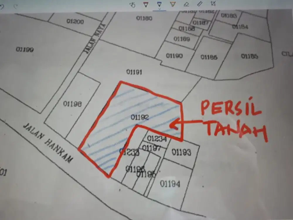 Kav Tanah Jl.Raya Hankam Jakarta Timur, cocok utk usaha