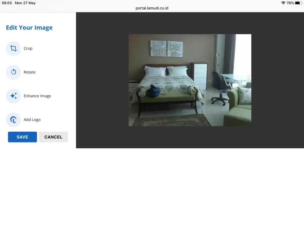 Apartemen Cityloft lantai 27 , view SCBD