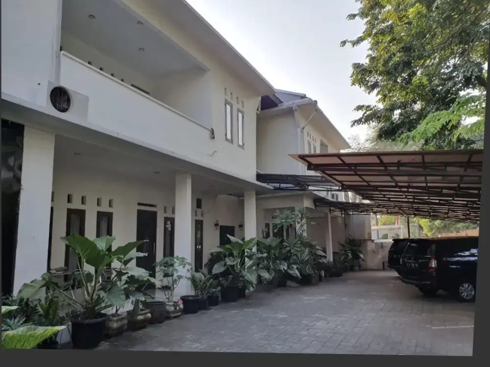 Rumah compound 6 unit Bangunan Barat Pulo Mas, cocok utk Mess Kantor