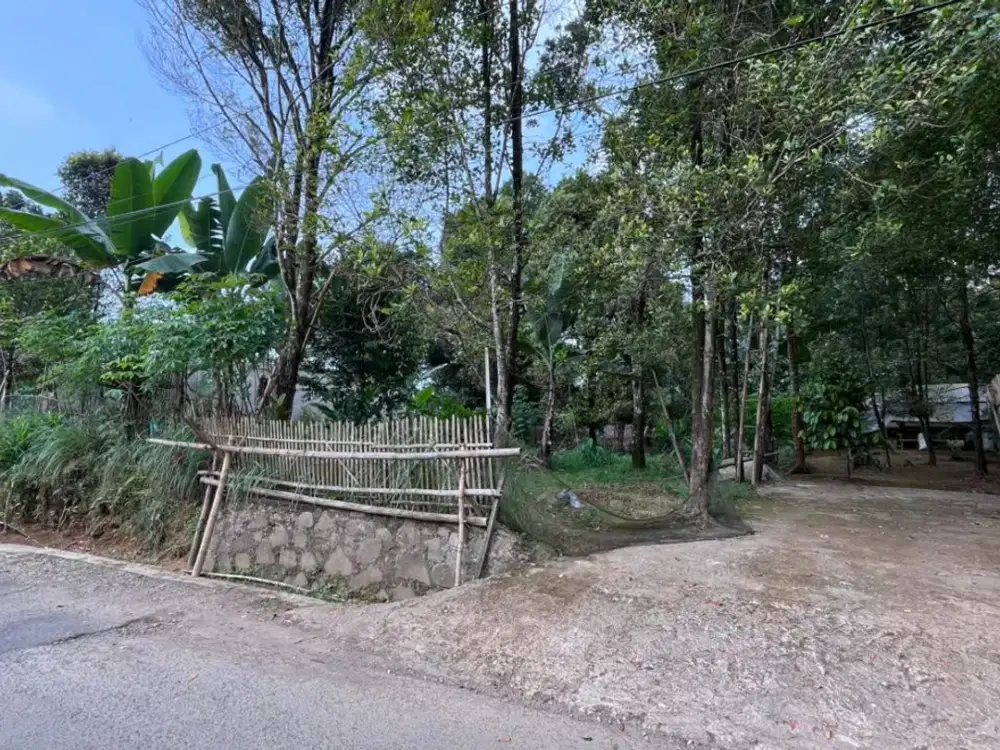 Tanah Kebun Cengkeh Cihanjawar Bonus Kandang Kambing Dijual Murah