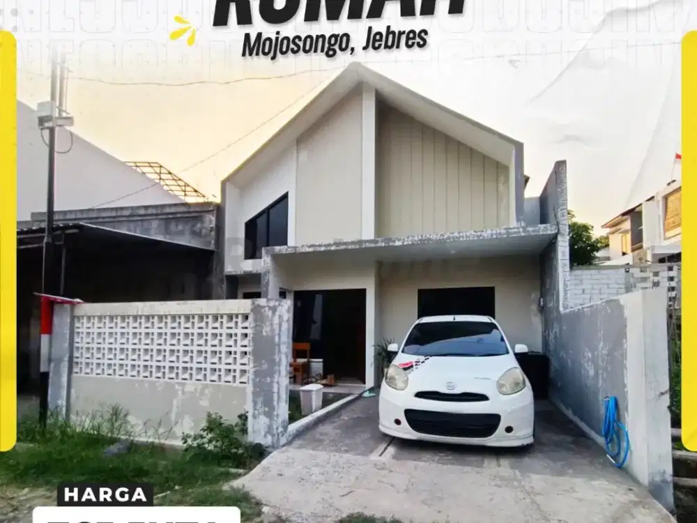 Dijual Rumah Bagus Siap Huni Di Mojosongo Jebres Solo