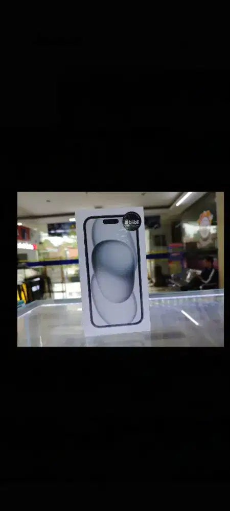 Iphone 15 BNIB garansi resmi tam ibox gdn blibli