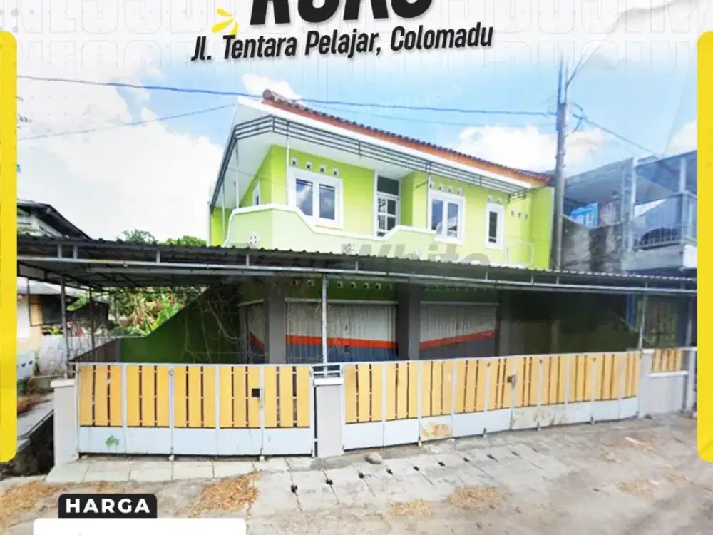 Dijual Ruko 2 Lantai Siap Pakai Harga Murah Di Colomadu Dekat Tol