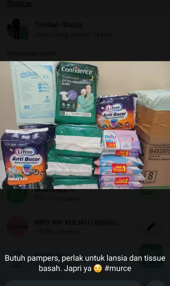 Perlak,PampersCelana