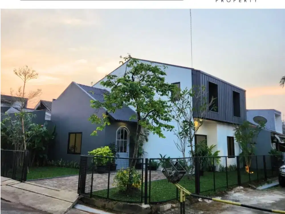 DIJUAL RUMAH CANTIK AESTHETIC DI CIATER PERMAI *AH800*
