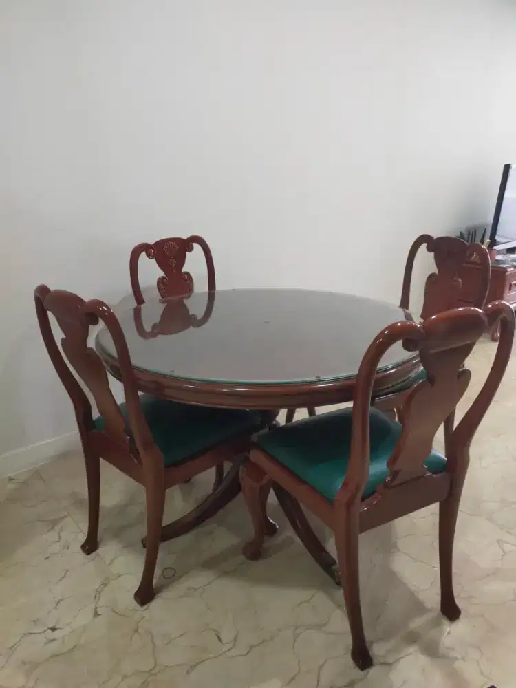 meja makan elegan, tanpa cacat, bisa nego