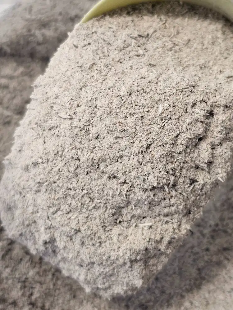 Abu Sekam Padi (Rice Husk Ash) Premium | Light Grey-White