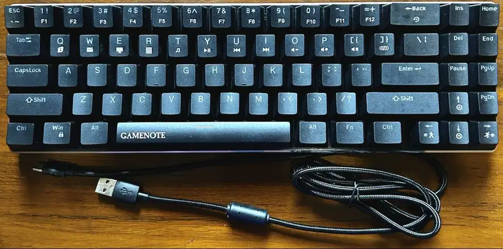 HAVIT KB512L 60% Blue RGB Mechanical Keyboard