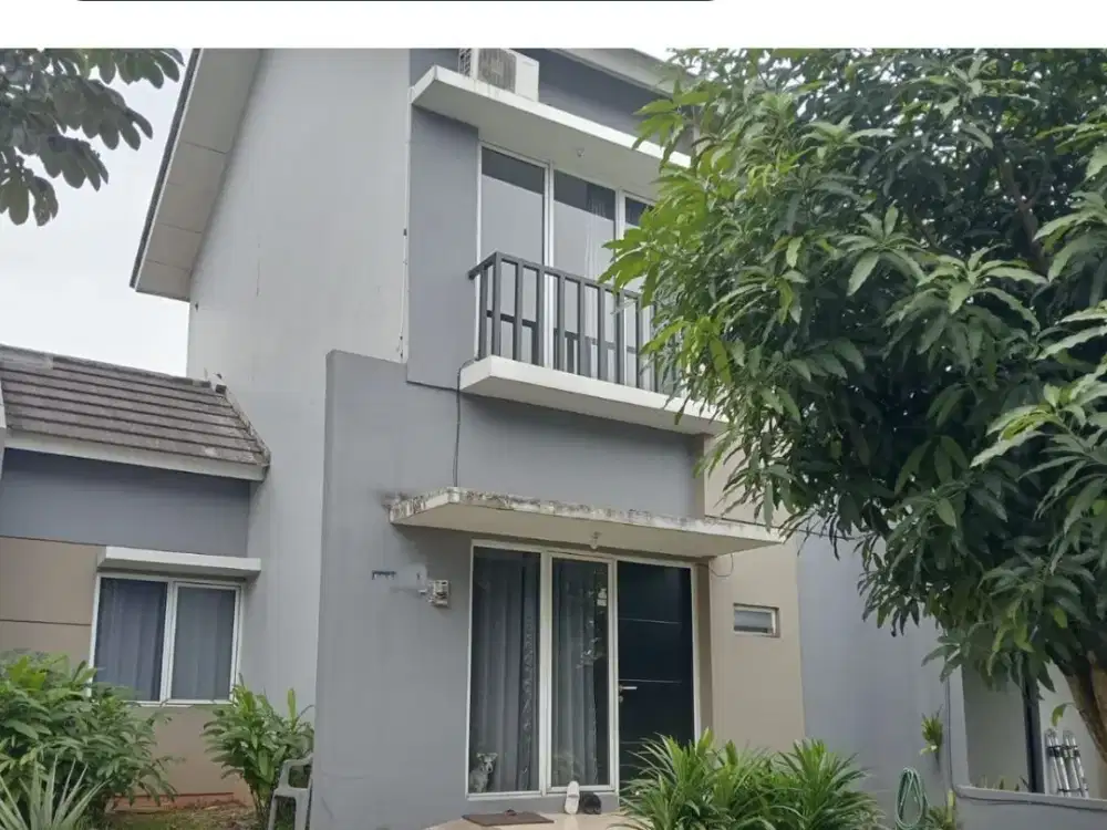 DIJUAL RUMAH 2 LANTAI CLUSTER SERPONG LAGOON *EN671*
