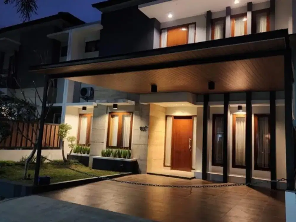 Dijual Rumah Lux Modern Full Furnish di terusan Buah Batu