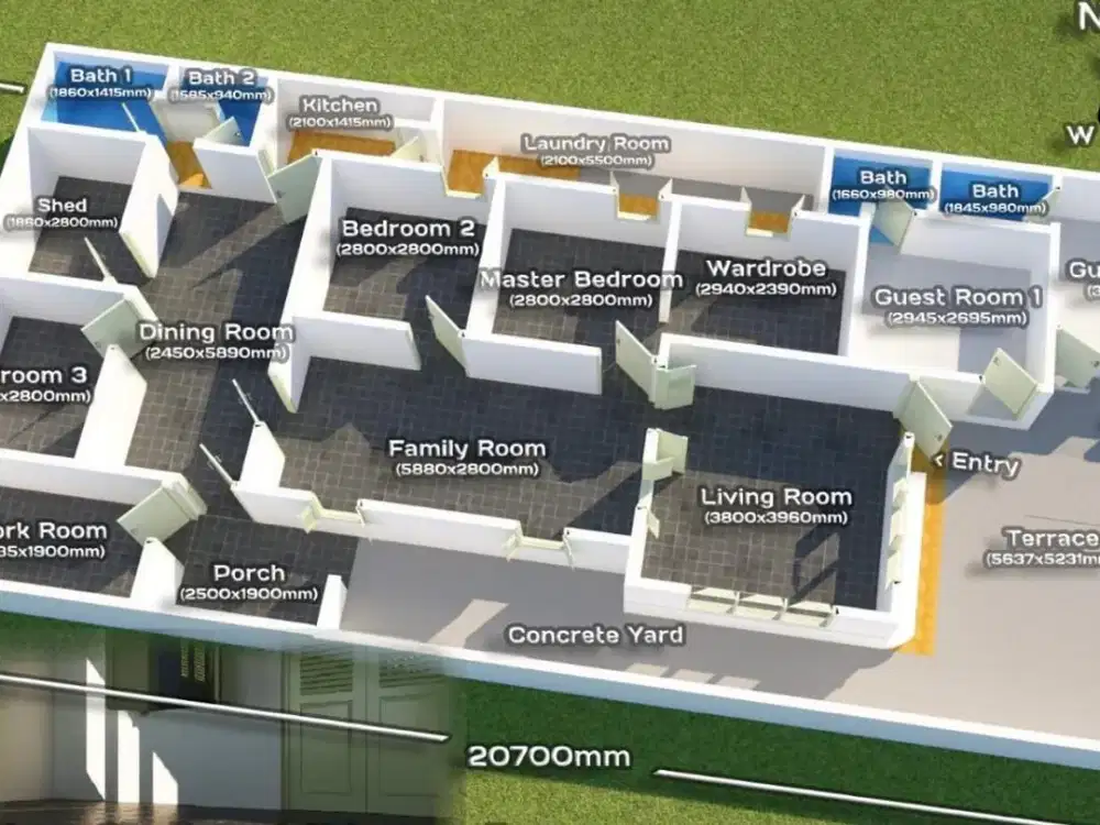 Rumah Tua di Menteng, Jakarta Pusat