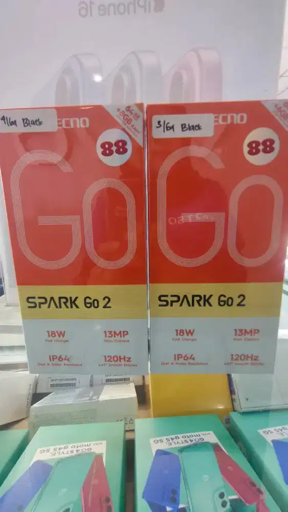 Ready stock hp new dari tecno G02