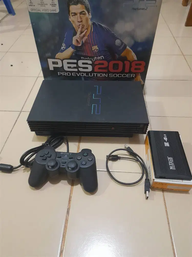 Ps 2 Fat Tebel Hardis eksternal 160gb Fullgame Siap pakai