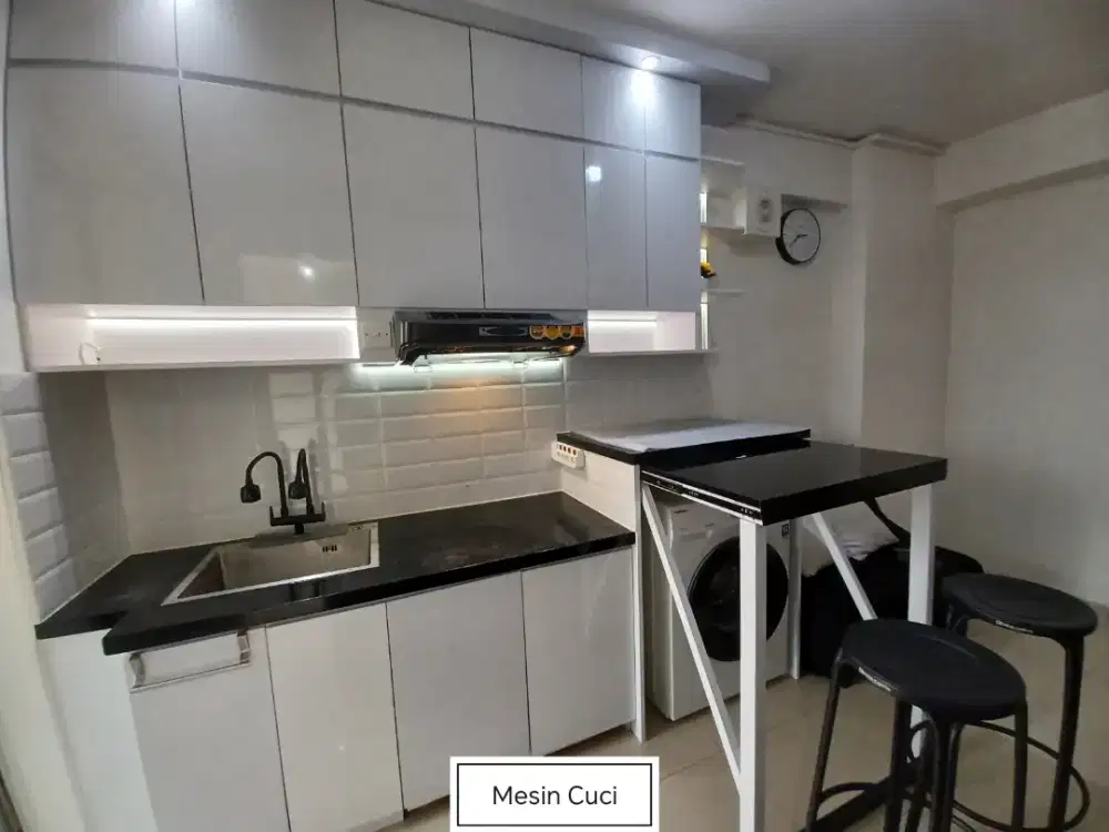 Sewa Jual 2BR Bulanan Tahunan Bassura Tower G Geranium Lantai Rendah