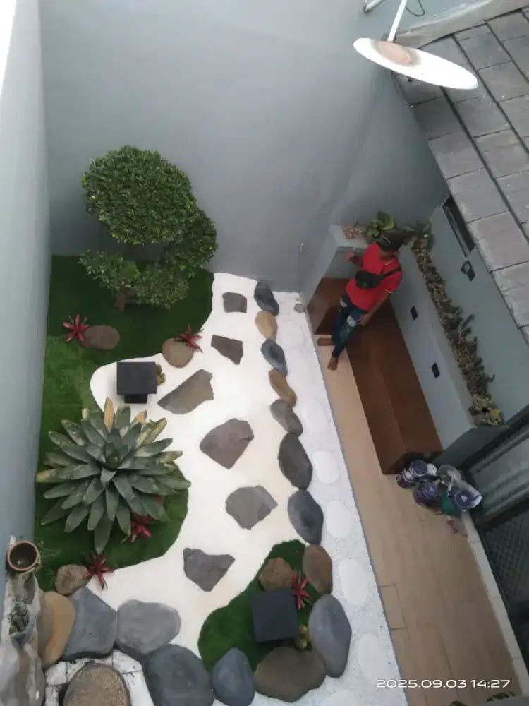 Jasa pembuatan taman zen garden (jepang)