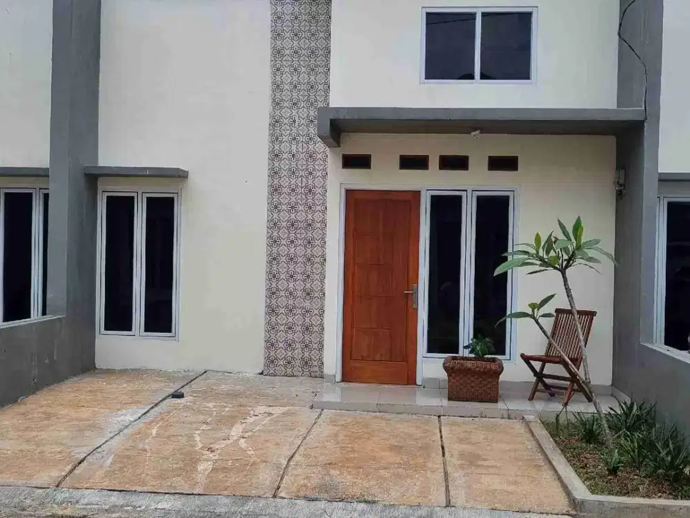 Di jual Rumah Baru Free Canopy Bebas Biaya-biaya di setu Bekasi