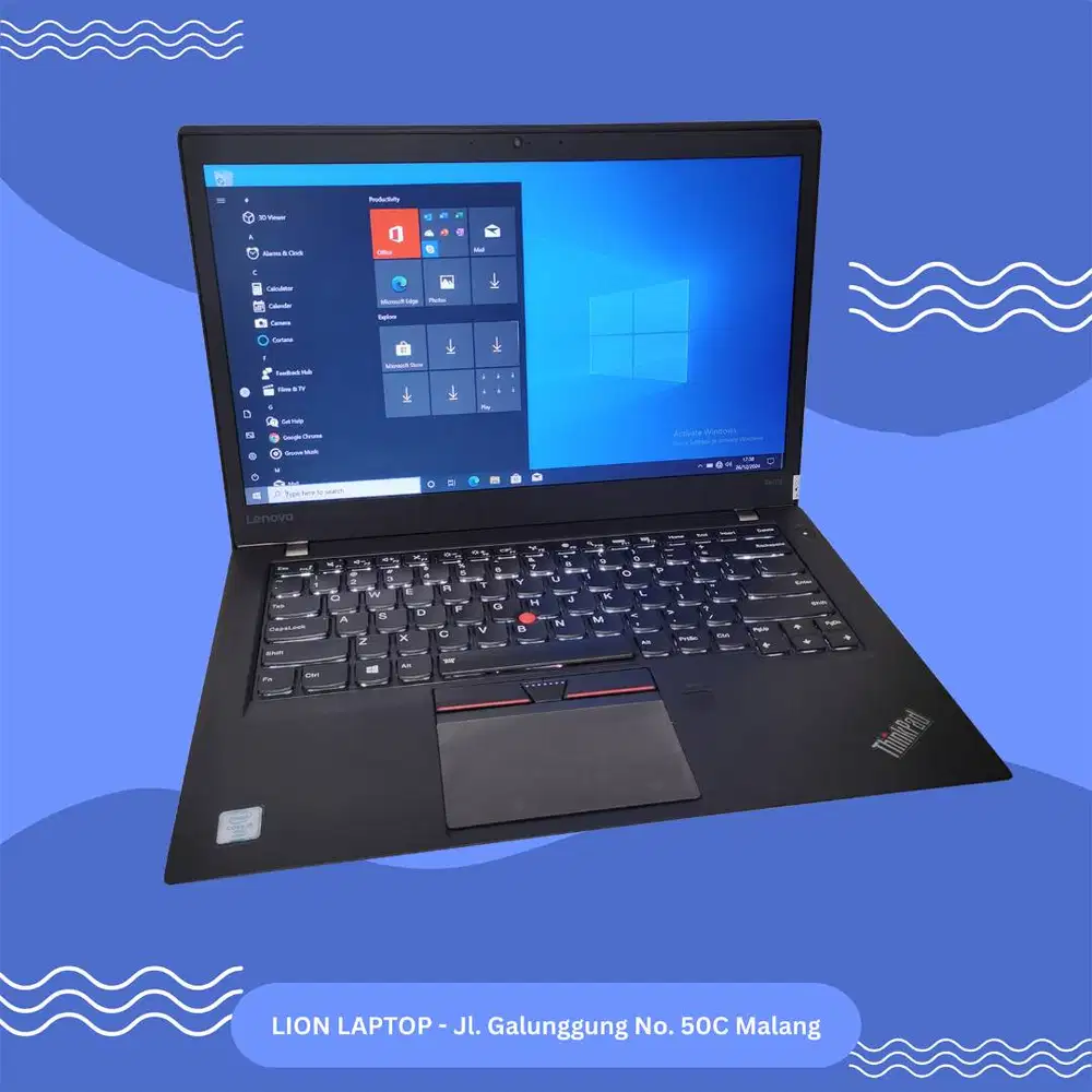 RAM 8GB SSD 256GB Core i5 Slim Lenovo Thinkpad T460s [30|09]