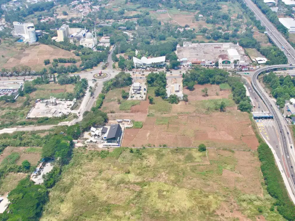 Dijual Tanah Komersil Posisi Hoek Luas di Sentul Bogor