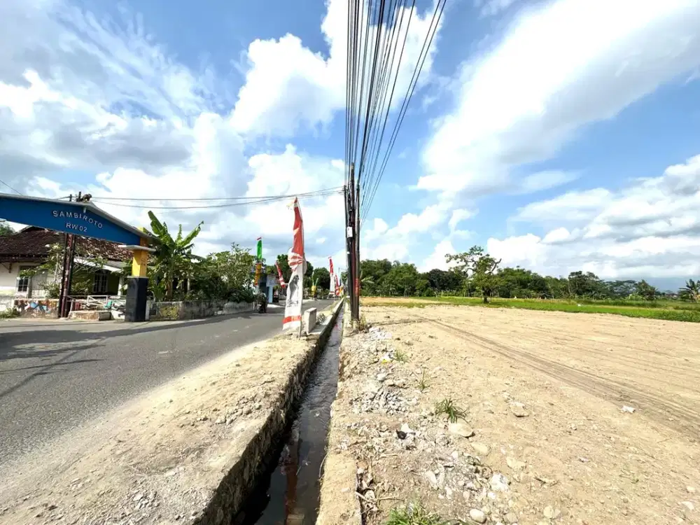 Tanah Murah Purwomartani Sleman, SHMP Tepi Jalan Lebar