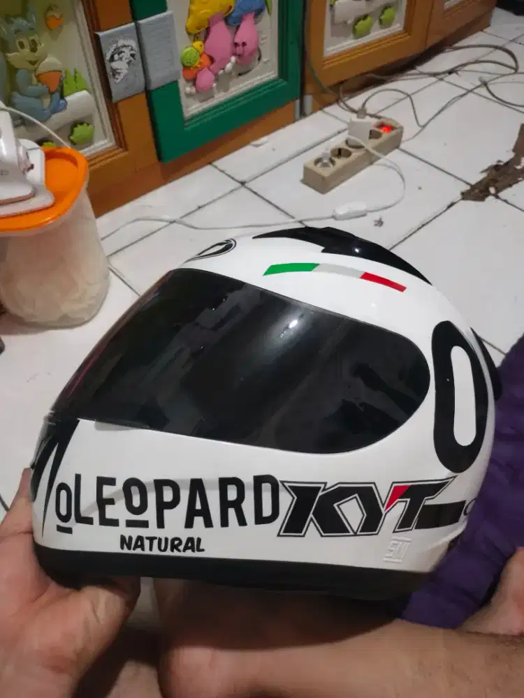 helm full face Kyt white