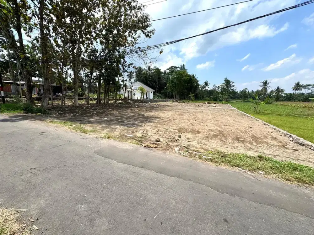 Tanah Murah Area Palagan Sleman, SHM Siap Balik Nama