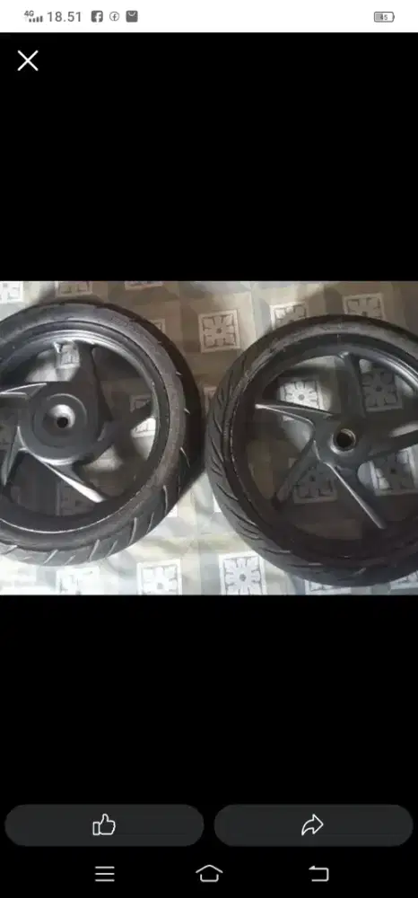 Pelang scopy ring 14 siap pakai