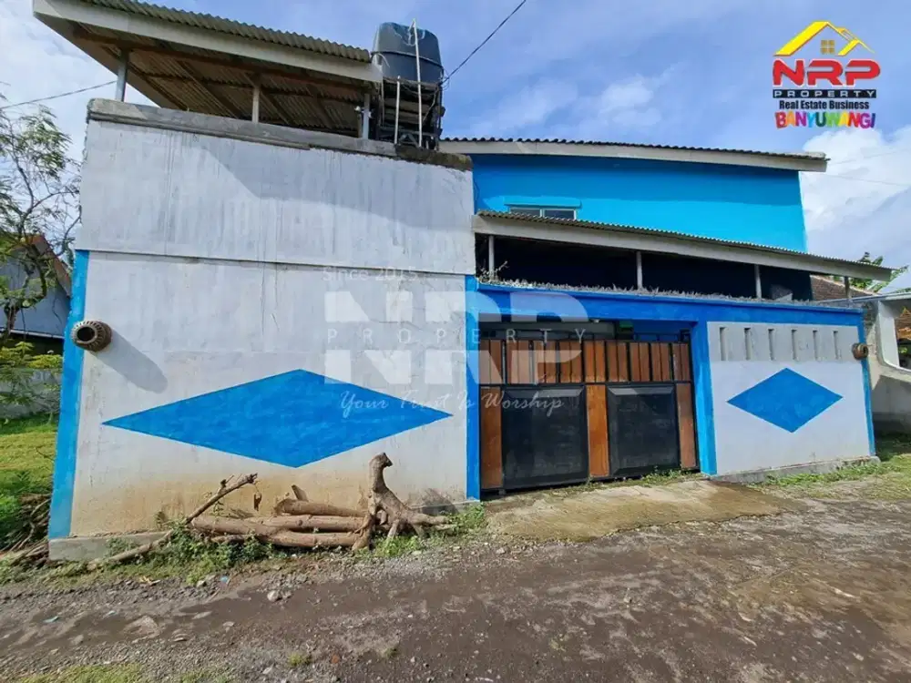 Dijual Rumah Kos 2 Lantai di Kertosari - Banyuwangi