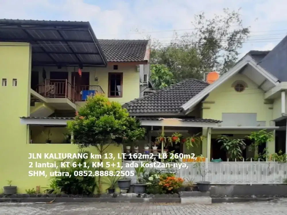 Rumah Induk dan Kost2an didalam Perumahan Griya Perwita Wisata