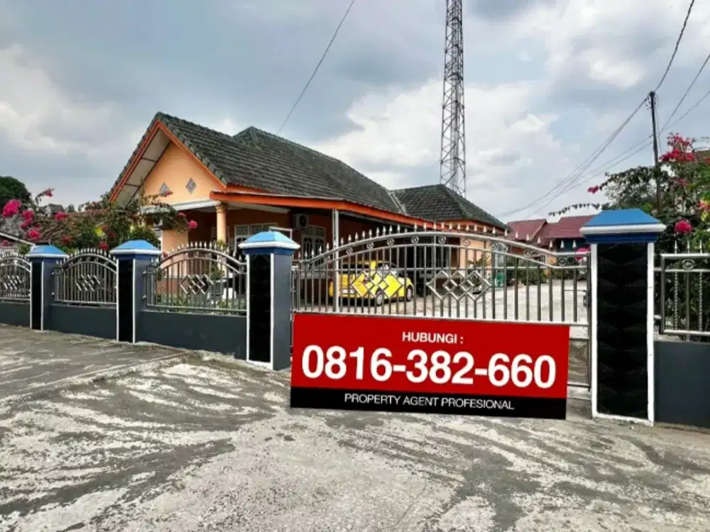 Dijual Rumah 150/1200 + 4 Rumah kontrakan (4×48m2) KM 10 Palembang