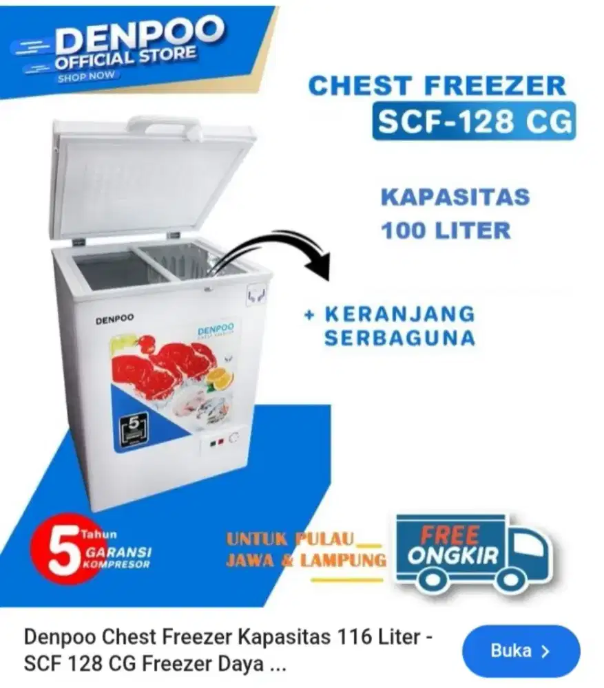 Frizer serbaguna 100 L