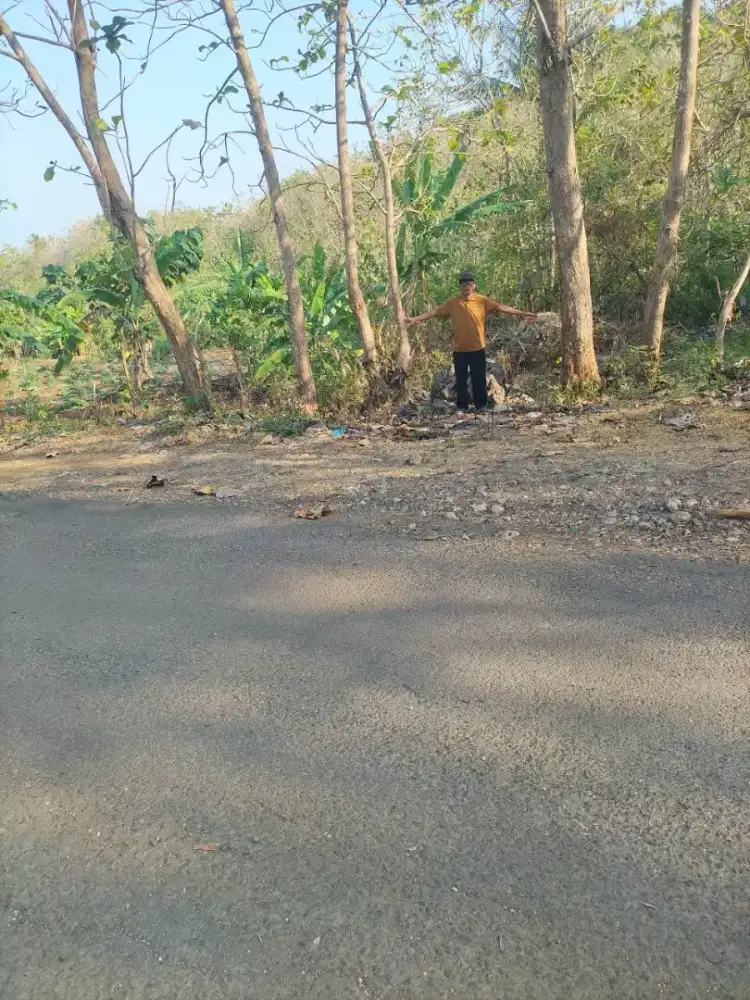 Tanah dengan View pegunungan di Panggang  Gk